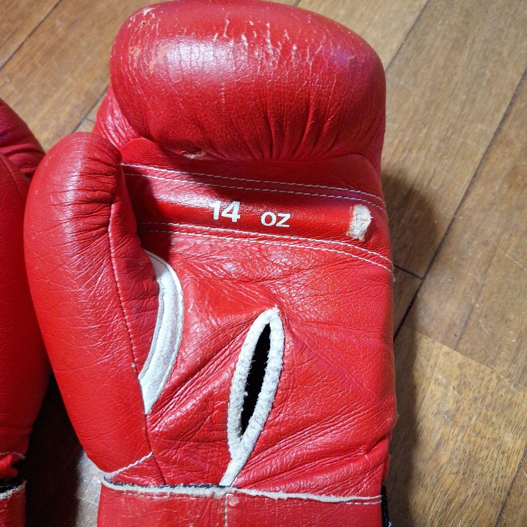 318 Winning ボクシンググローブ 赤 ソフトタイプ 14os