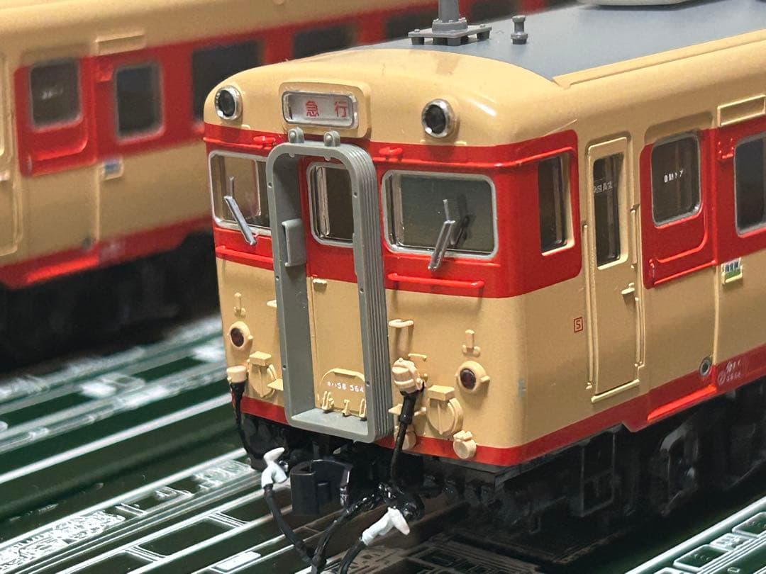 KATO HOキハ58・65・28 ４両　前面行先表示トミックス製装着　裏張り