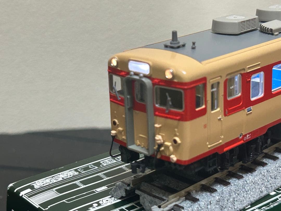 KATO HOキハ58・65・28 ４両　前面行先表示トミックス製装着　裏張り