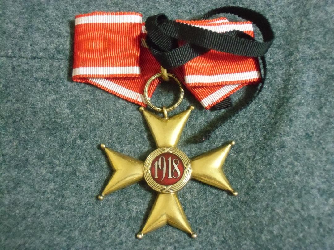 Ｐポーランド軍＊ポロニアレスティトゥータ勲章＊司令官クラス（実物）