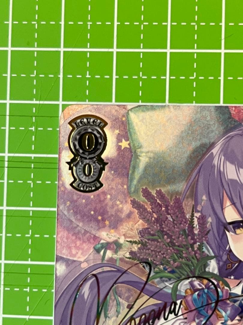 ヴァイスシュヴァルツ　誕生日にデート　ムーナ・ホシノヴァ　SSP サイン入り