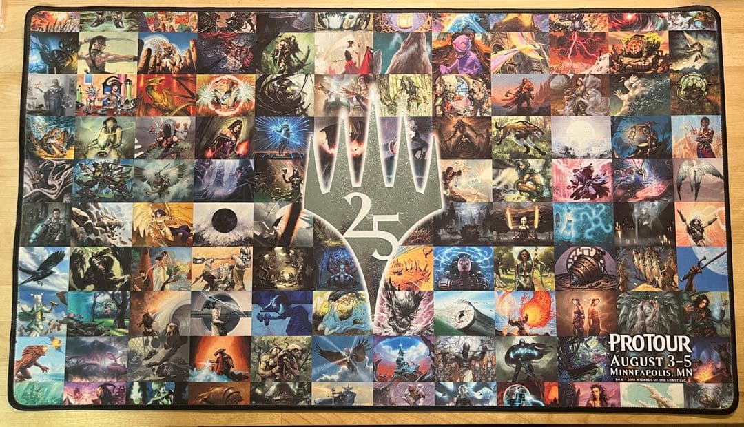 プロツアー 25周年　プレイマット　ミシックチャンピオンシップ　25th