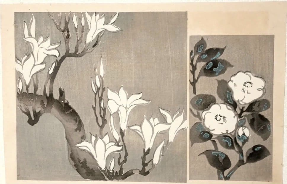 琳派図案版画（色摺版画)作者不詳、明治後期～昭和初期出版