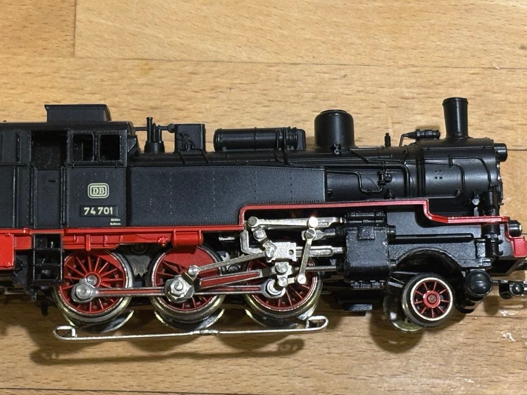 HOゲージ メルクリン　蒸気機関車　客車4両セット