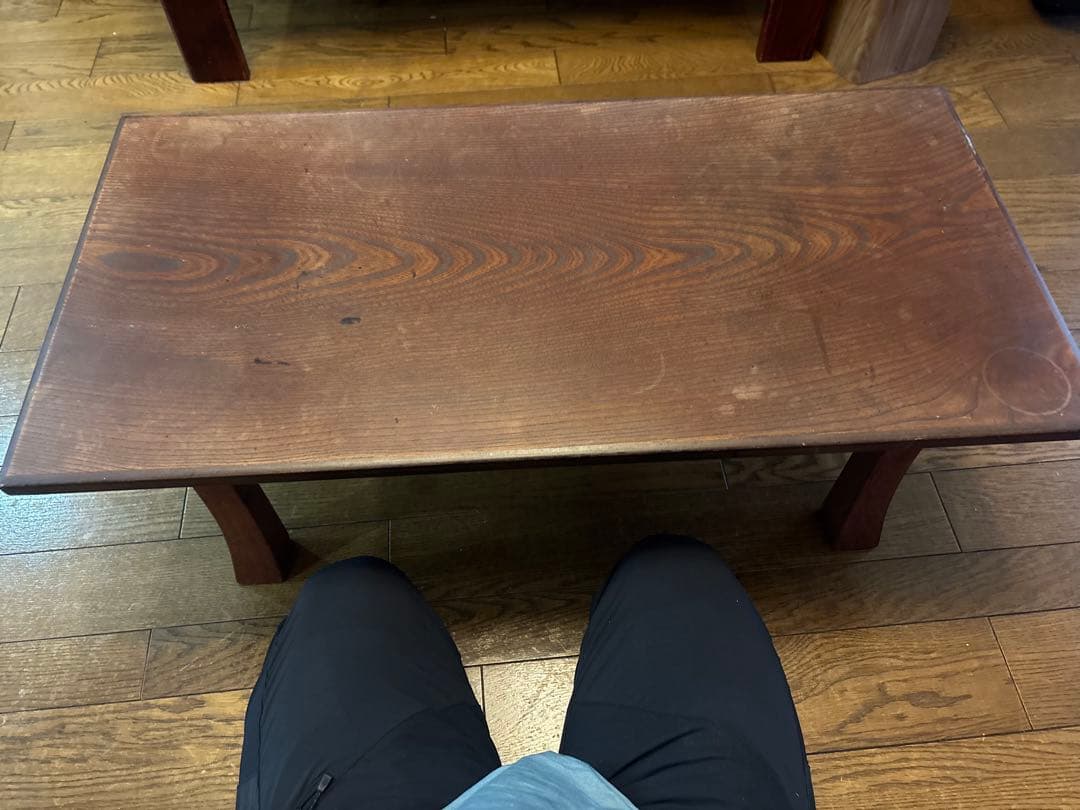 折りたたみ式木製座卓