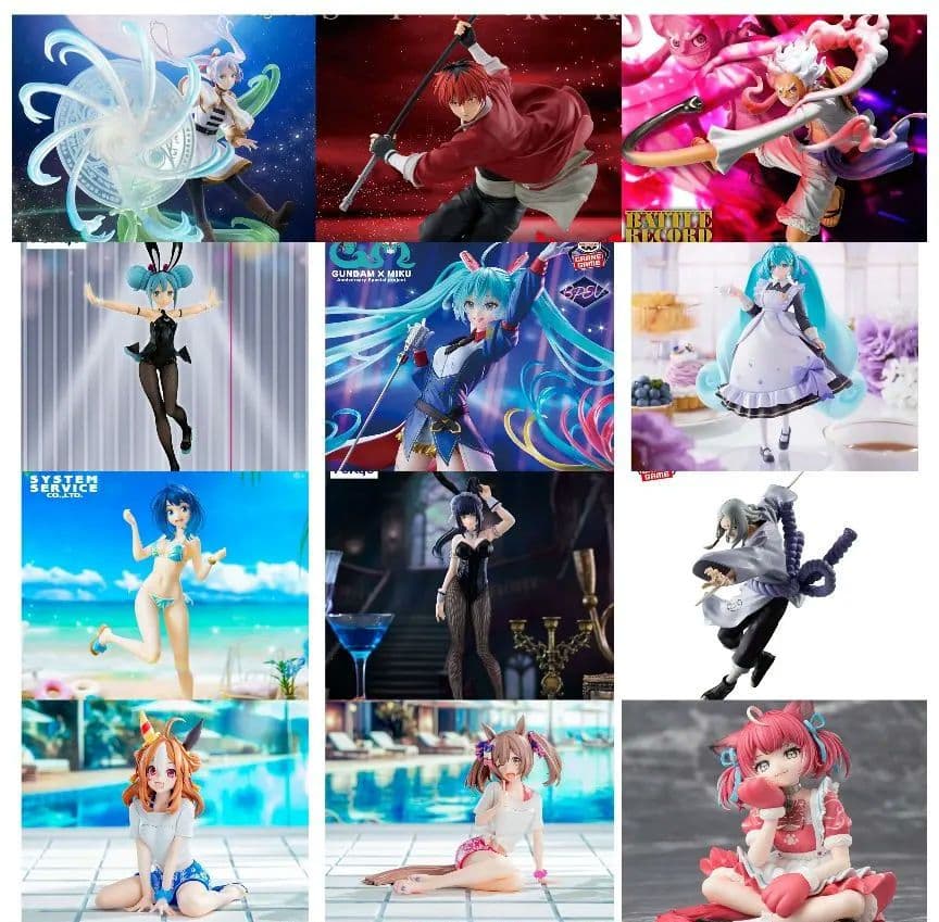 フィギュアコレクション　12個セット　美少女　最新