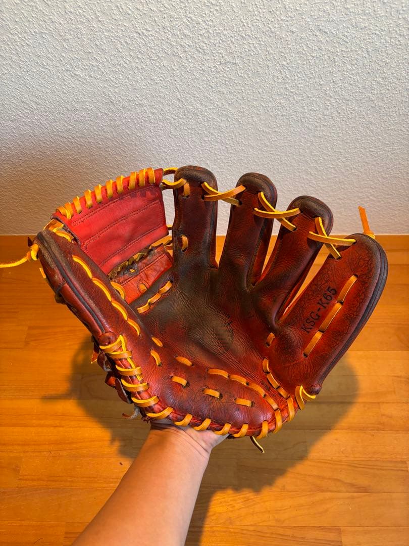 久保田スラッガー 硬式用グローブ 品番：KSG-K65 内野手用モデル