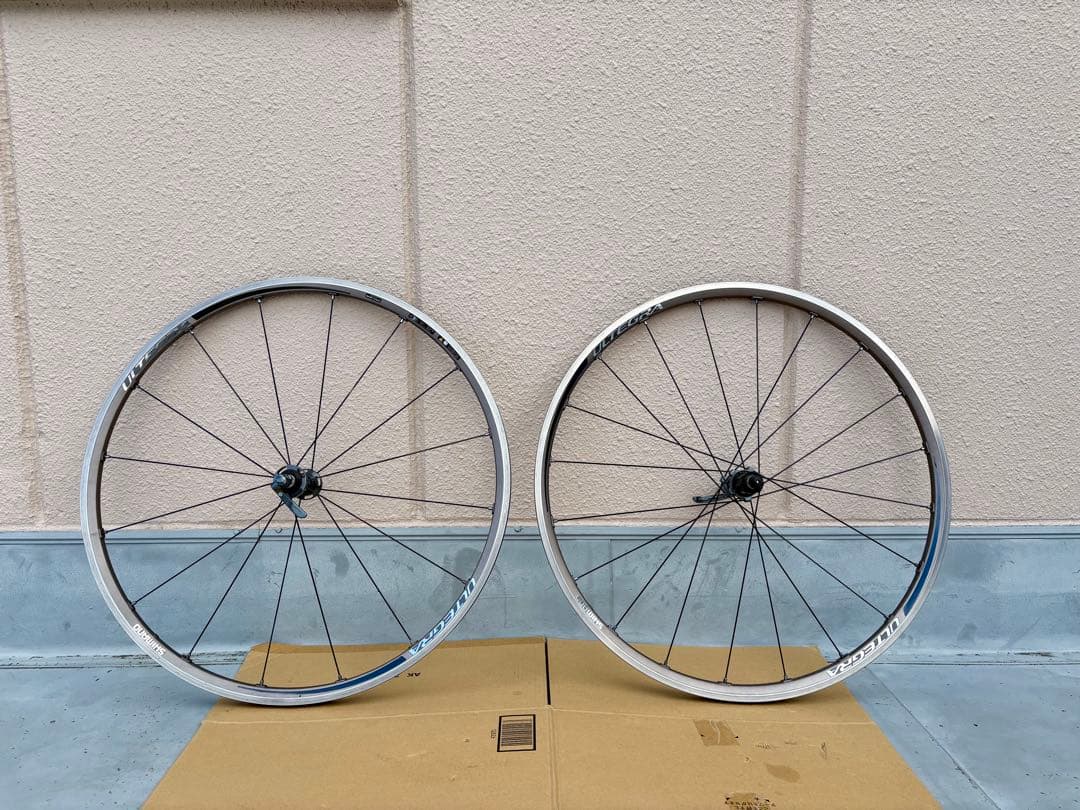 美品　シマノ　 ULTEGRA アルテグラ　WH-6800 ホイール　前後セット