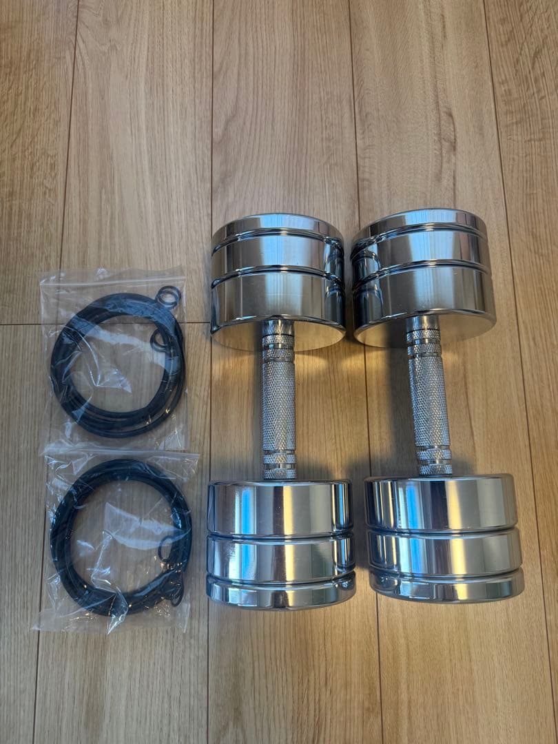 【お値下げ可能】STEADY 可変式ダンベル 15kg×2 ST131