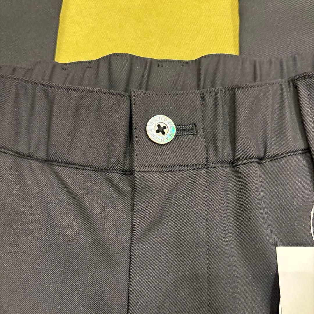 BANDEL ブラック ストレートパンツ