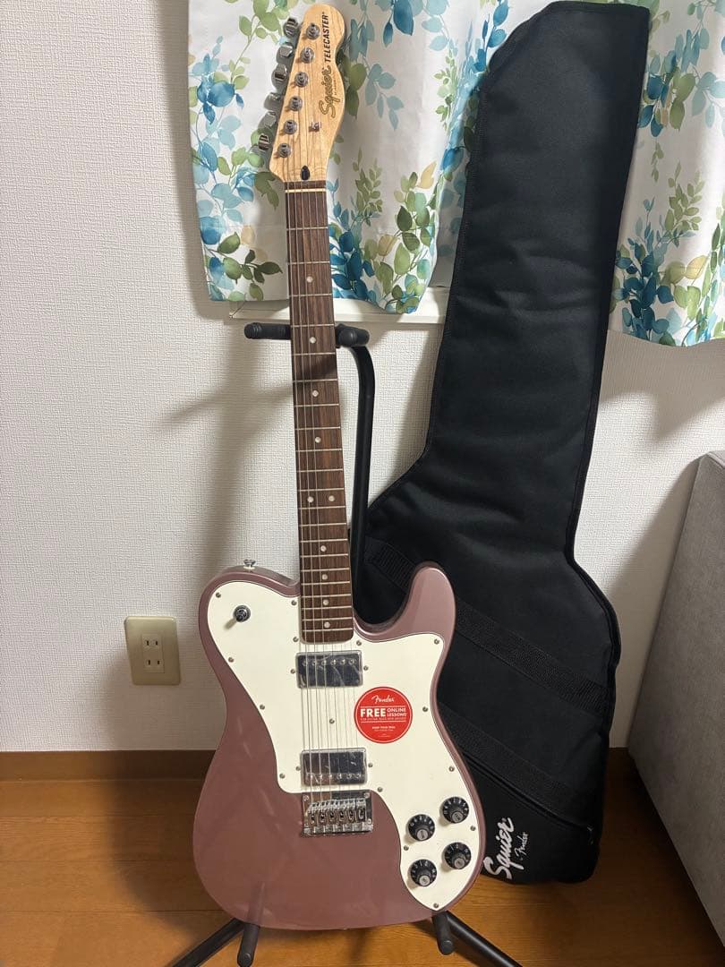 U*A様 Fender スクワイヤーテレキャスター　 エレキギター ピンク ギタ