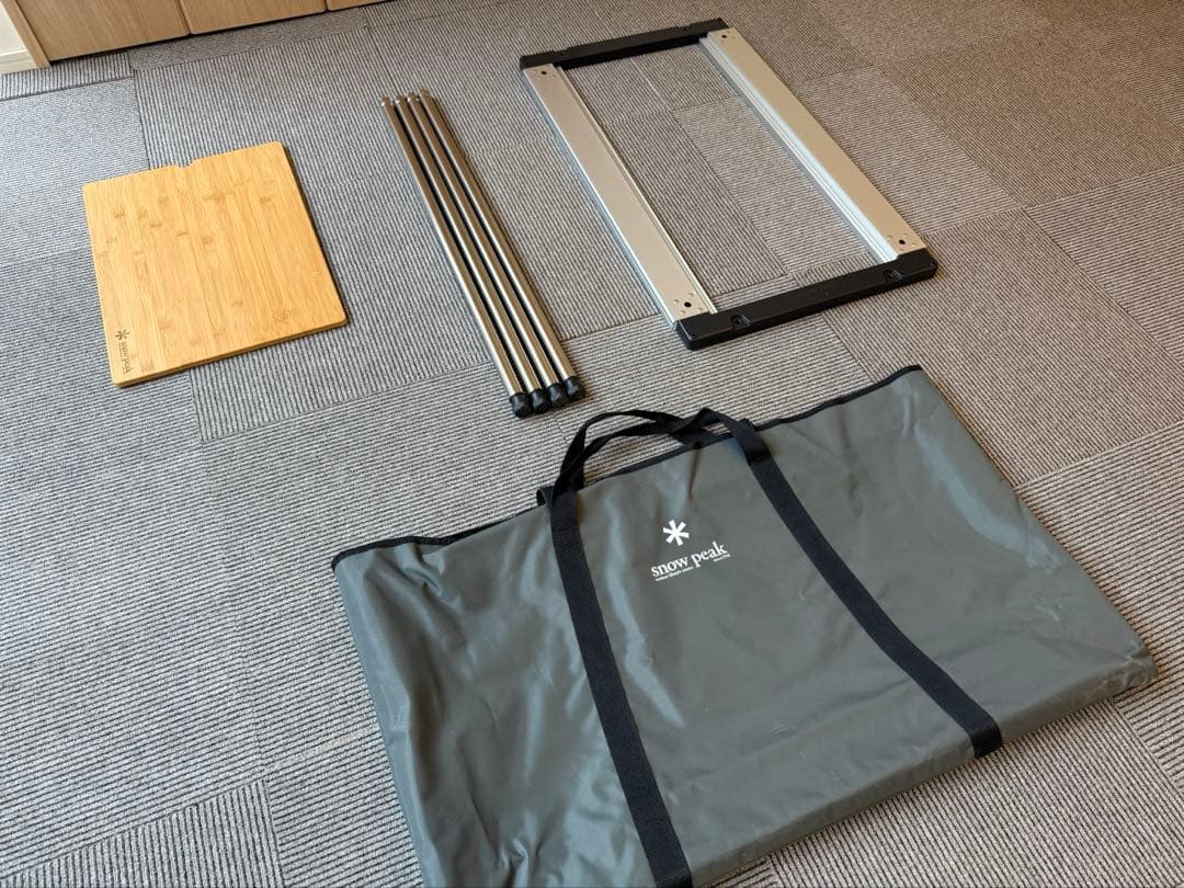 スノーピーク IGT 基本セット（フレーム+脚+ウッドテーブル+バッグ）
