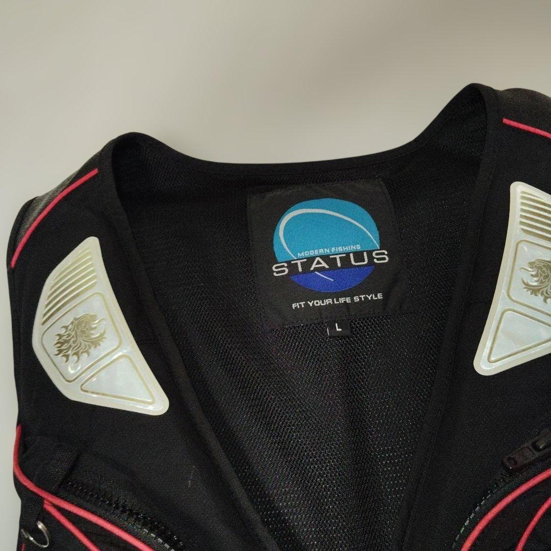 サンライン　STATUS 　磯　 フローティングベスト　 L サイズ　美品
