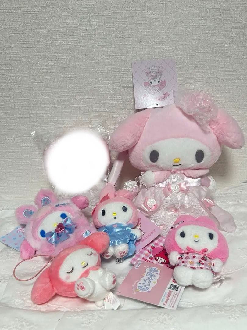 レディマイメロディ　ぬいぐるみ　ショルダーバッグ　サンリオ 6個セト