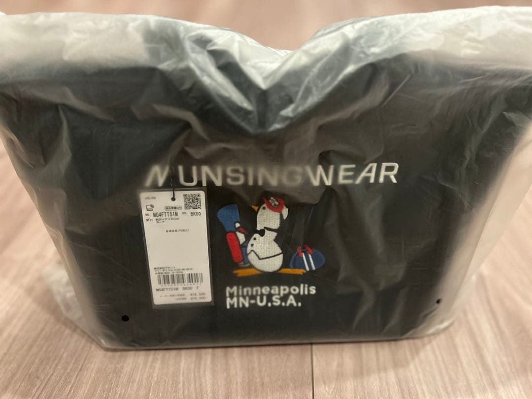 新品 マンシングウェア 【ENVOY】キャラクターデザインカートバッグ