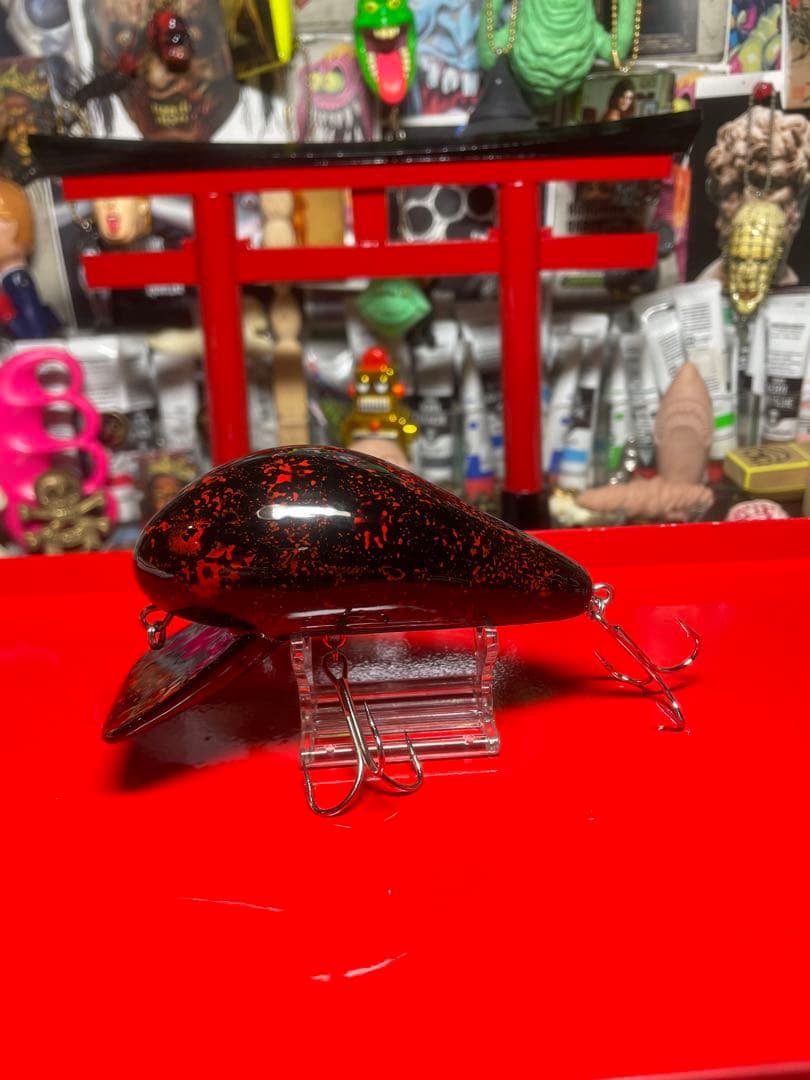 ビックチャンク　漆塗り　ノイジー　赤黒　サーフェイスジョー