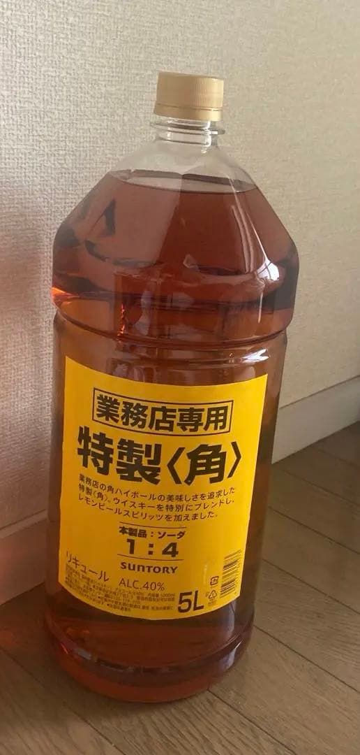 サントリー特製ウイスキー 5L 40%