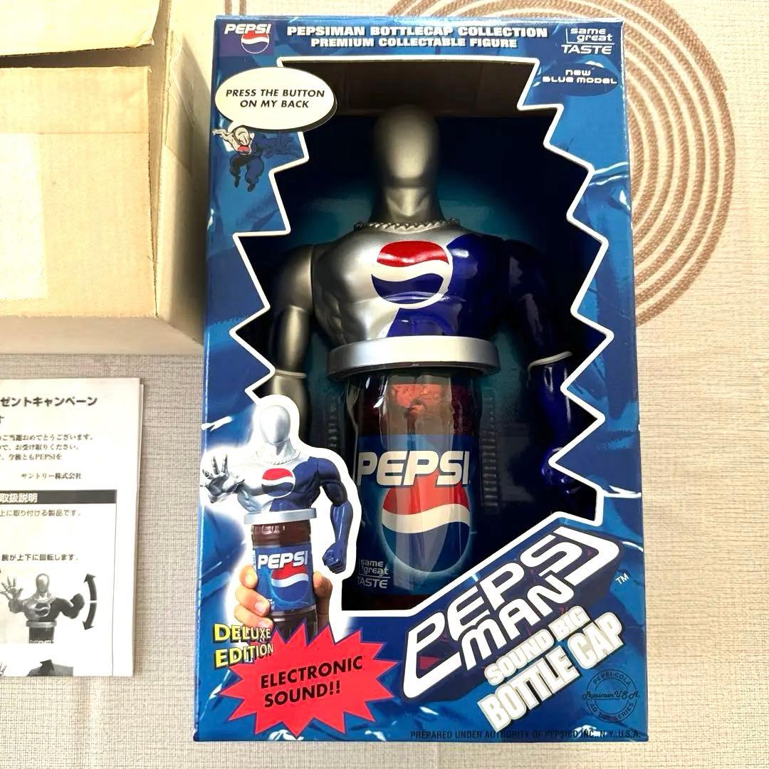 ペプシマン サウンドビッグボトルキャップ PEPSIMAN 新品