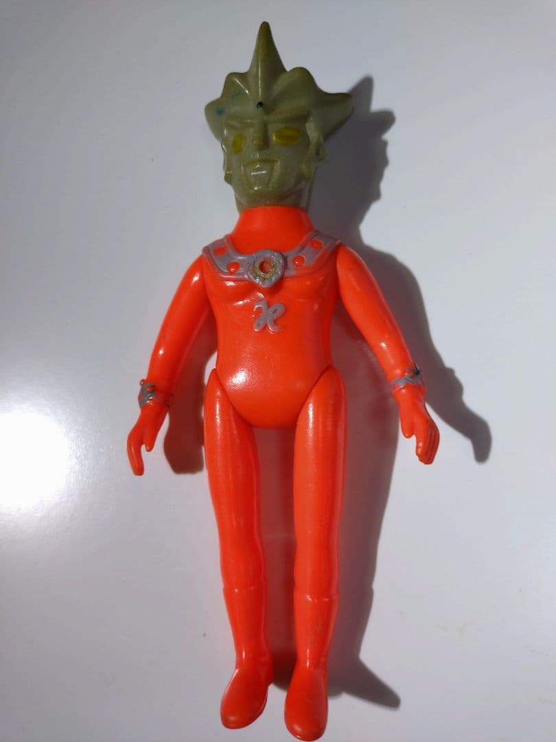 タカトク☆ウルトラマンレオ☆1970年代の希少ソフビフィギュア☆高さ約15cm