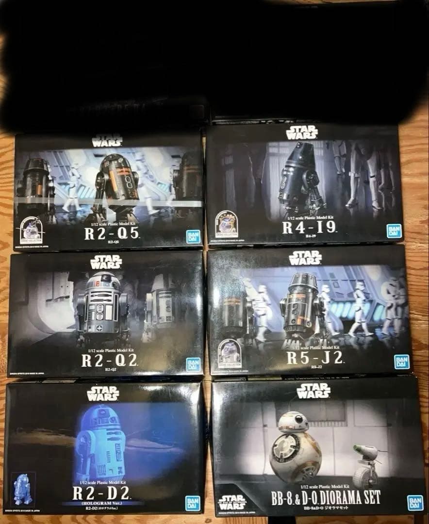 スターウォーズ　プラモデル　6セット