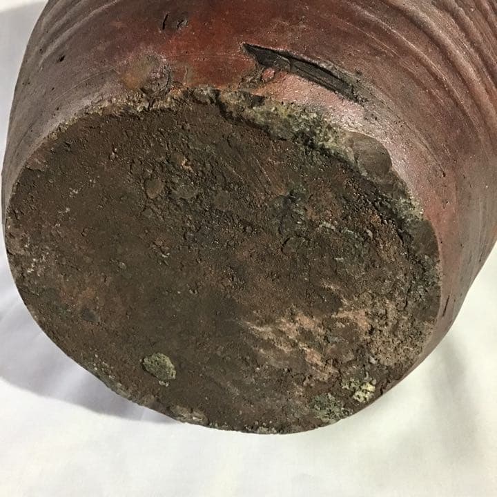 古備前三耳壷　江戸期