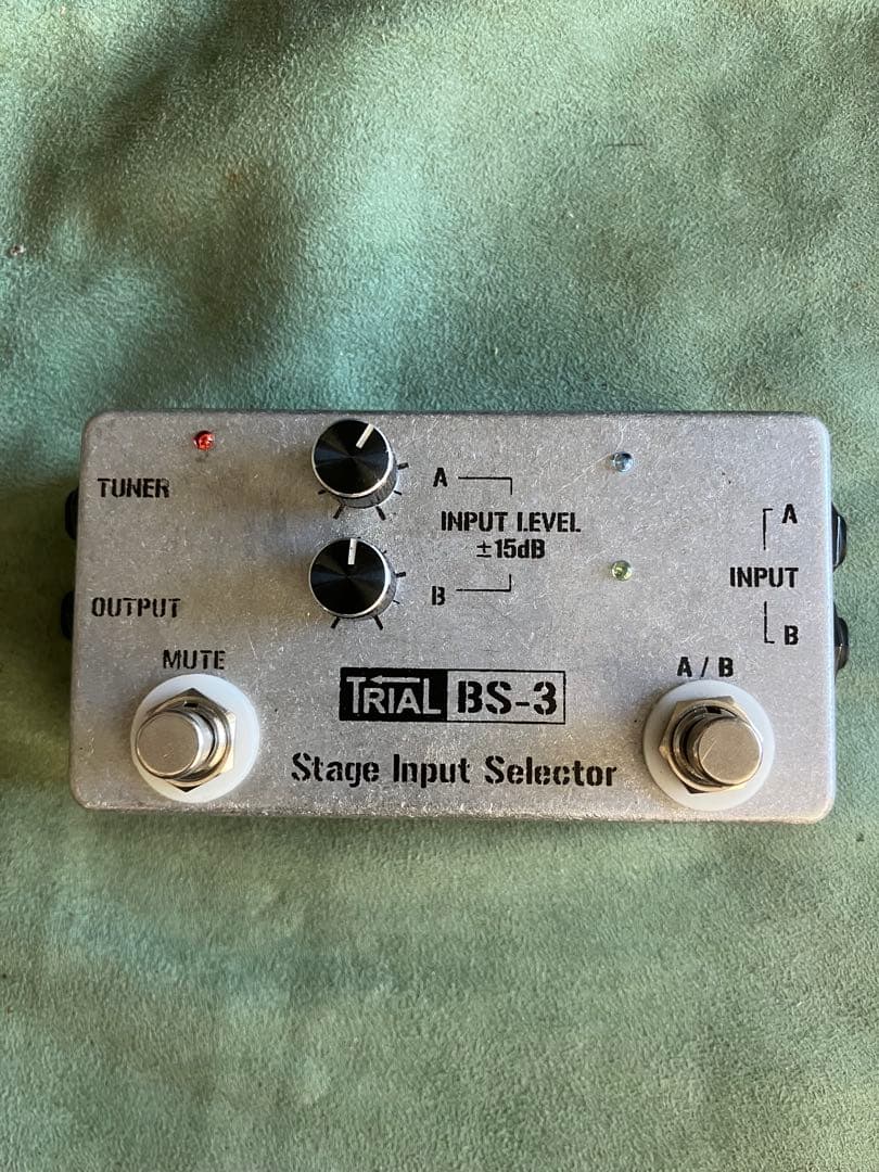 TRIAL BS-3 ステージ入力セレクター　buffer&booster