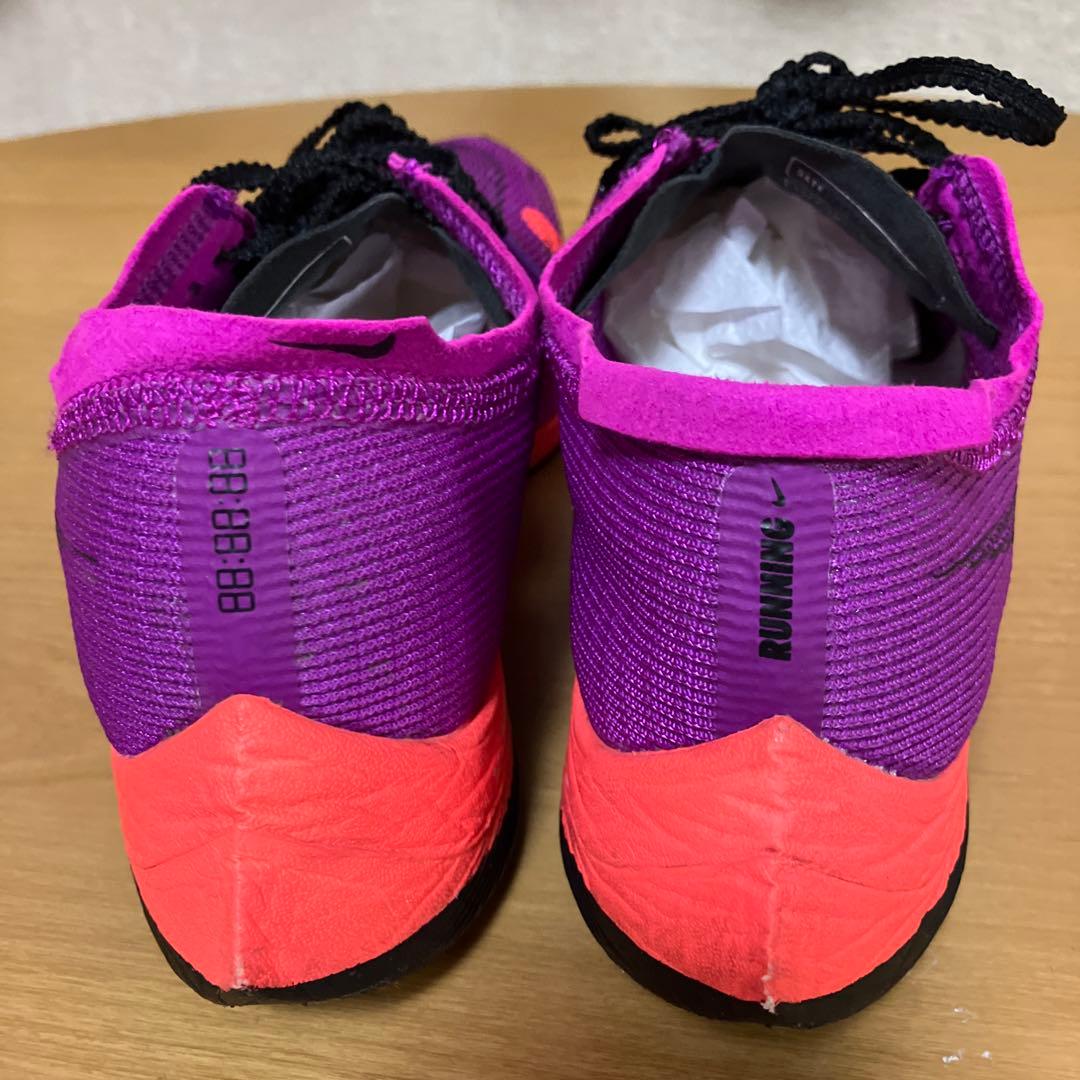 Nike ZoomX ランニングシューズ パープル24㎝