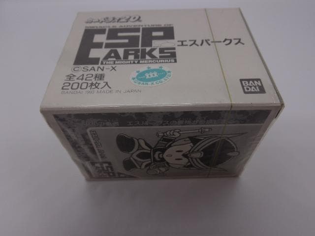 【PSA Ready】エスパークス カードダス 1BOX BANDAI