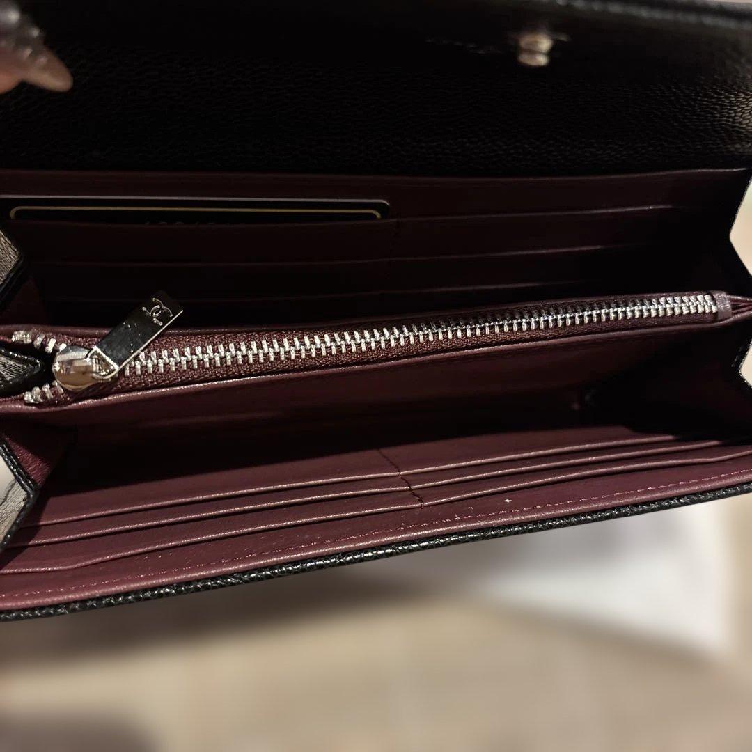 CHANELマトラッセ新品未使用黒ノベルティ長財布