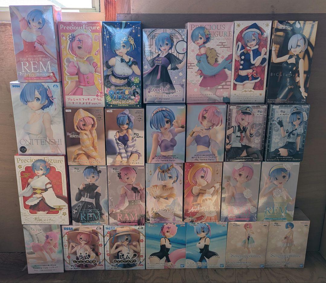 リゼロ フィギュアまとめ