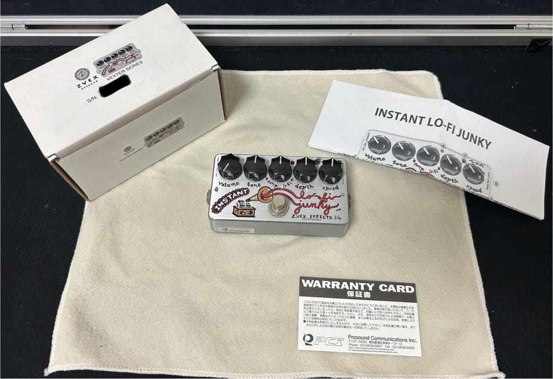 【美品】 ZVEX Instant Lo-Fi Junky エフェクター