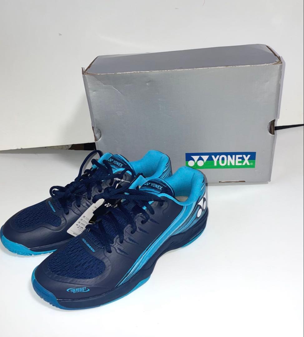 タグ付き新品YONEX パワークッションエアラスダッシュ3GCテニスシューズ27