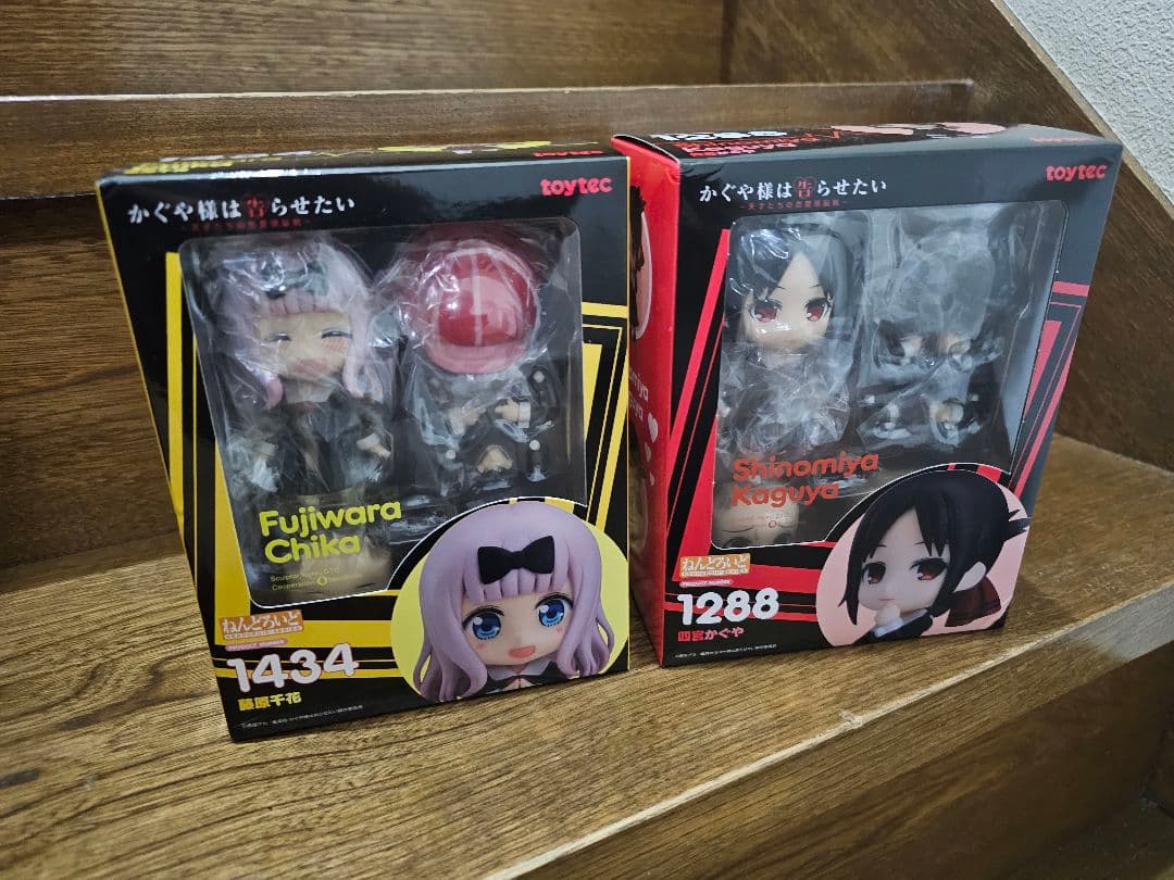 ねんどろいど　四宮かぐや　藤原千花