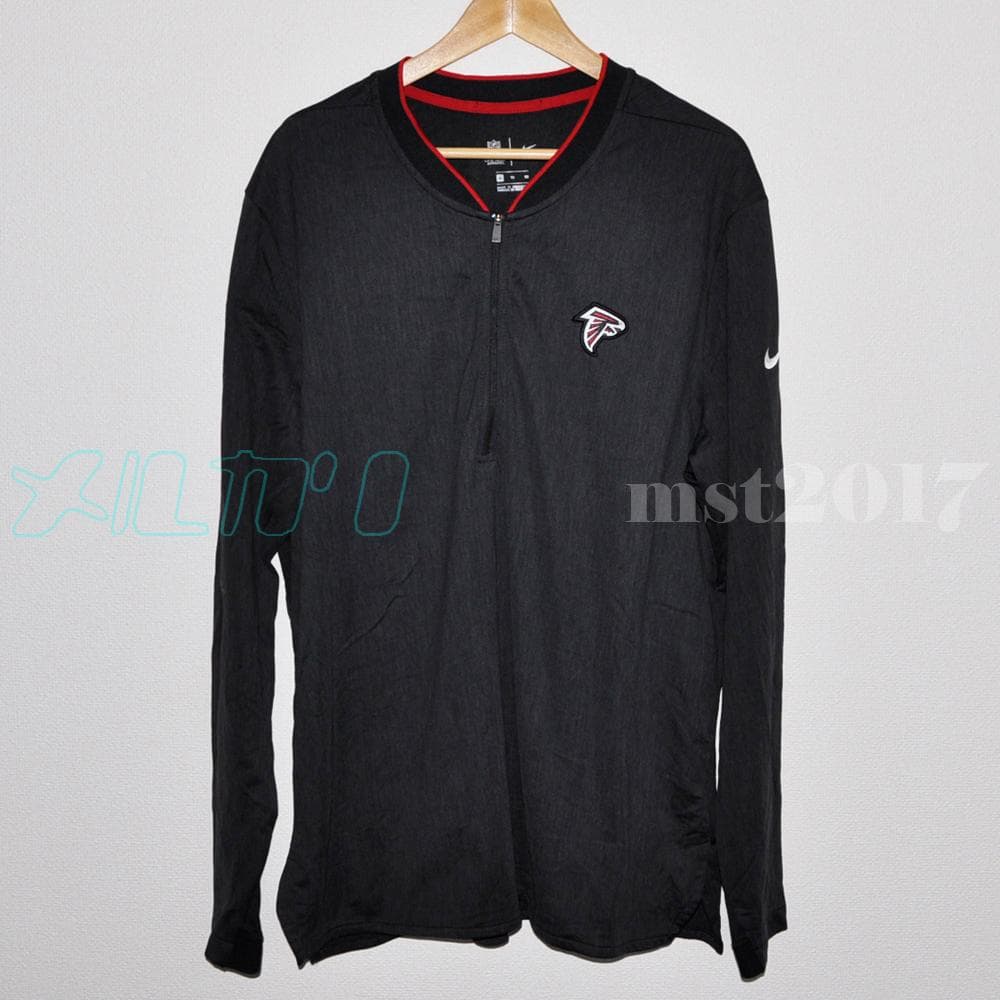 【NFL ウォームアップ】NIKE ファルコンズ サイドライン エリートシャツ