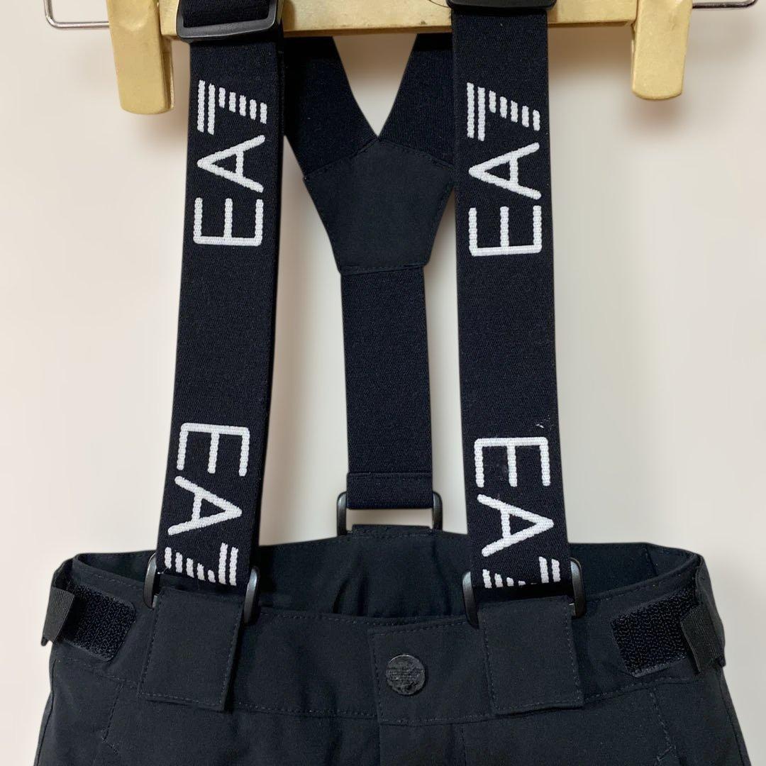 【美品】EA7 黒 スキーウェア 子ども用　110cm