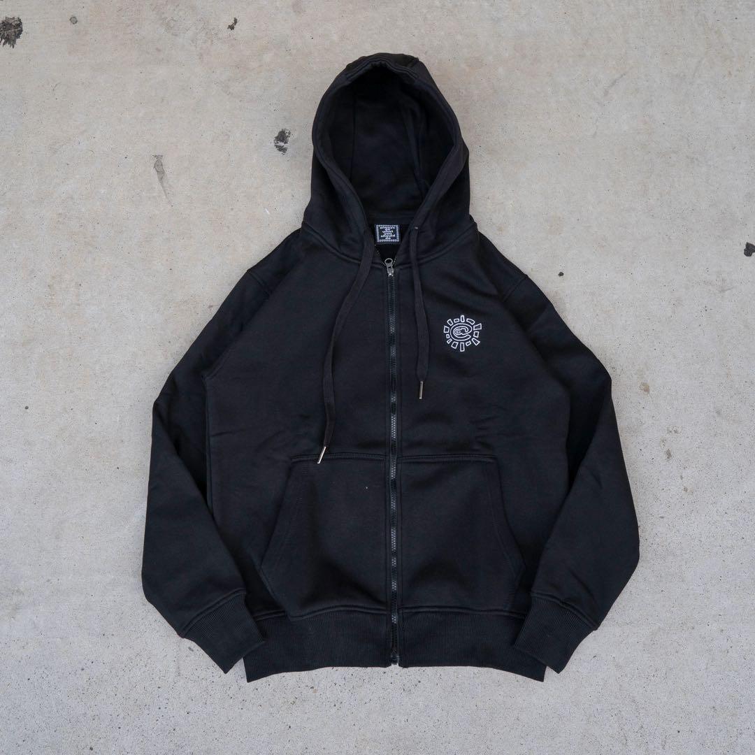 always do what you should do ジップフーディー