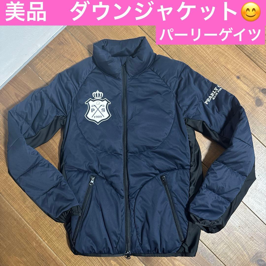 パーリーゲイツ ダウンジャケット　ネイビー　0