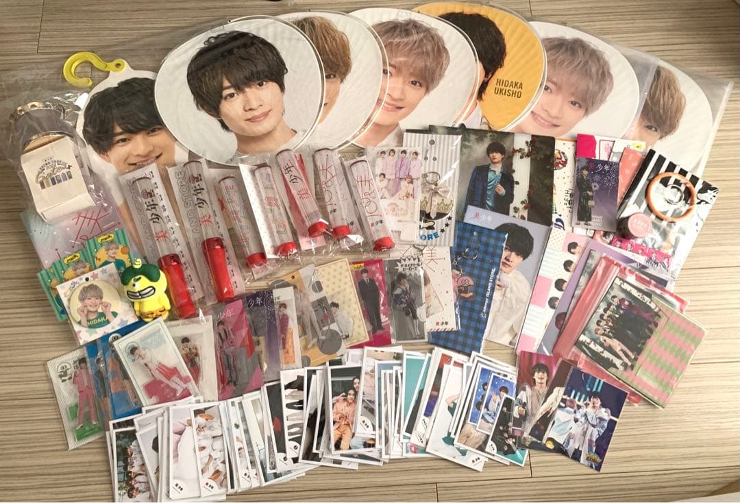 値下げしました❗️ 浮所飛貴 うちわ アクスタ 公式写真 など グッズ まとめ売り