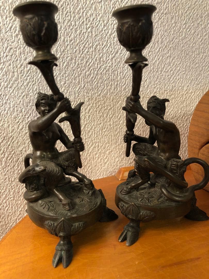 アンティーク　1890s デビル　悪魔　オカルト　骨董　インダストリアル　レトロ