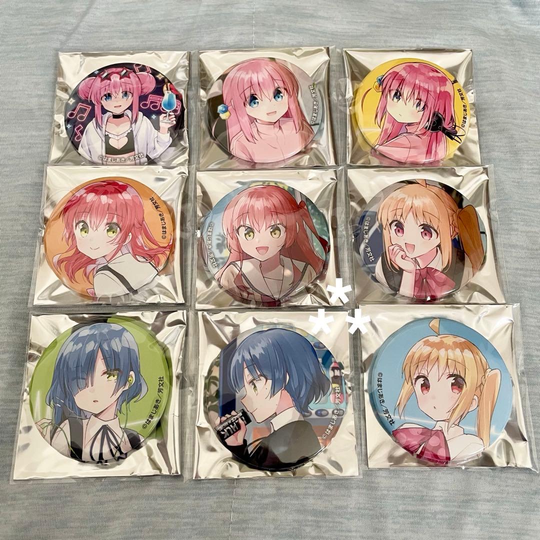 ぼっち・ざ・ろっく！　ぼざろ　コミケ　C106 缶バッジ　コンプリートセット