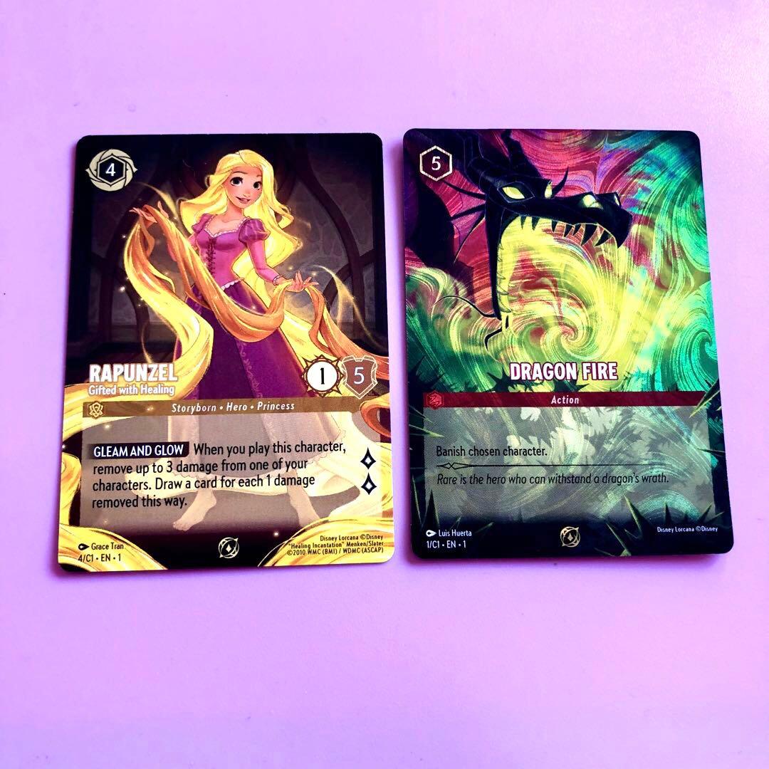 絶*唱様 ロルカナ　ラプンツェル　 プロモ　ドラゴンの炎　プロモ