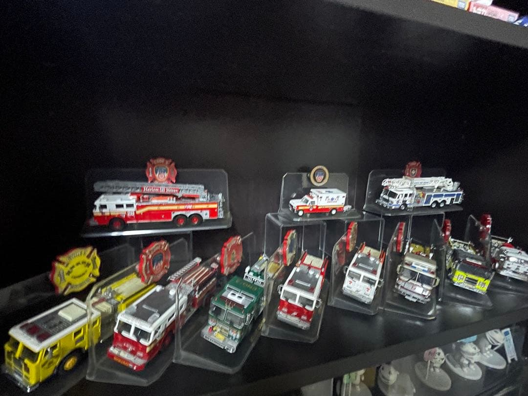 Code3 消防車、ハシゴ車、救急車　11台セット