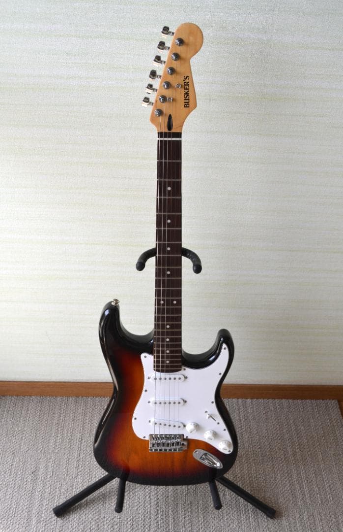 BUSKER'S BSE-3TS エレキギター ソフトケース付き