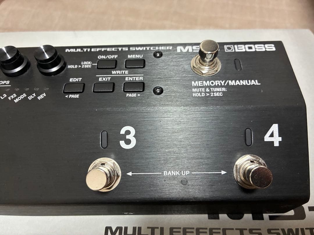 【美品】BOSS MS-3 Multi Effects Switcher