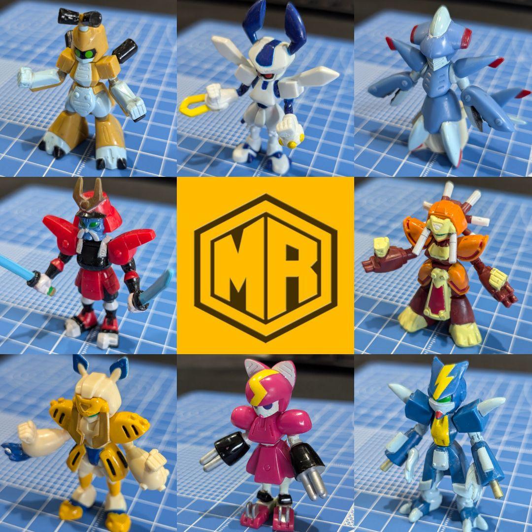 MR02 - メダロット コレクション フィギュア 8個セット Medabots