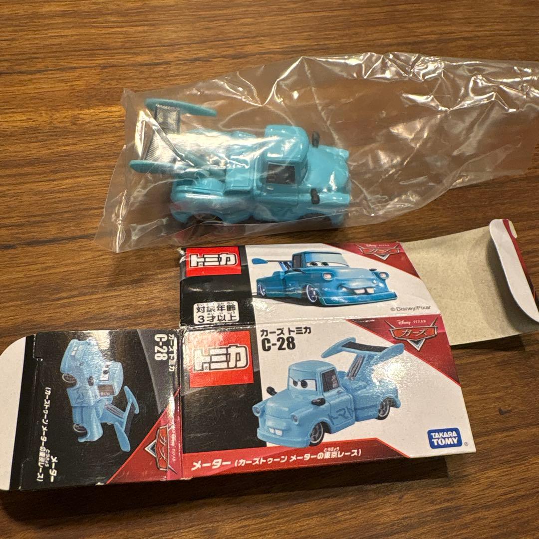 トミカ　カーズ　C-28　メーター　カーズトゥーン　メーターの東京レース