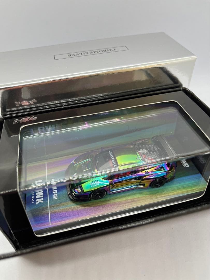 INNO MODEL(イノモデル)　LBWK　F40クローム チェイス