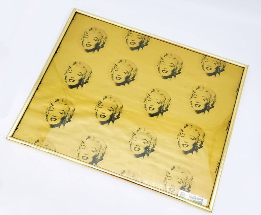 ANDY WARHOL 1962年 ゴールド・マリリン 金 ゴージャス ラッキー