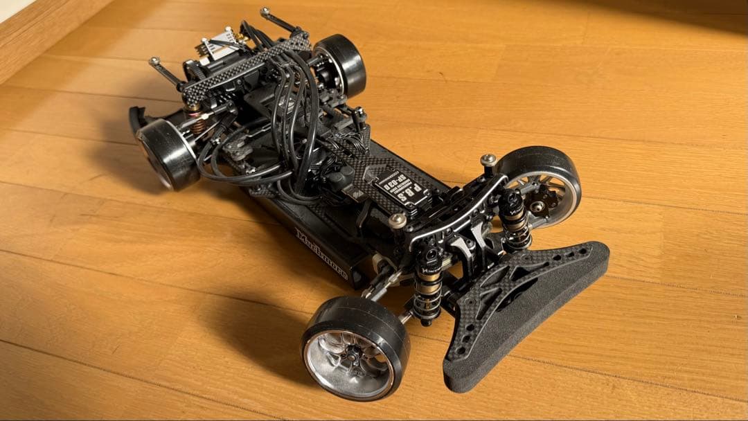 ヨコモ YD-2 RX メカ付き美品 未塗装RX-7ボディ&エアロキット小物付属