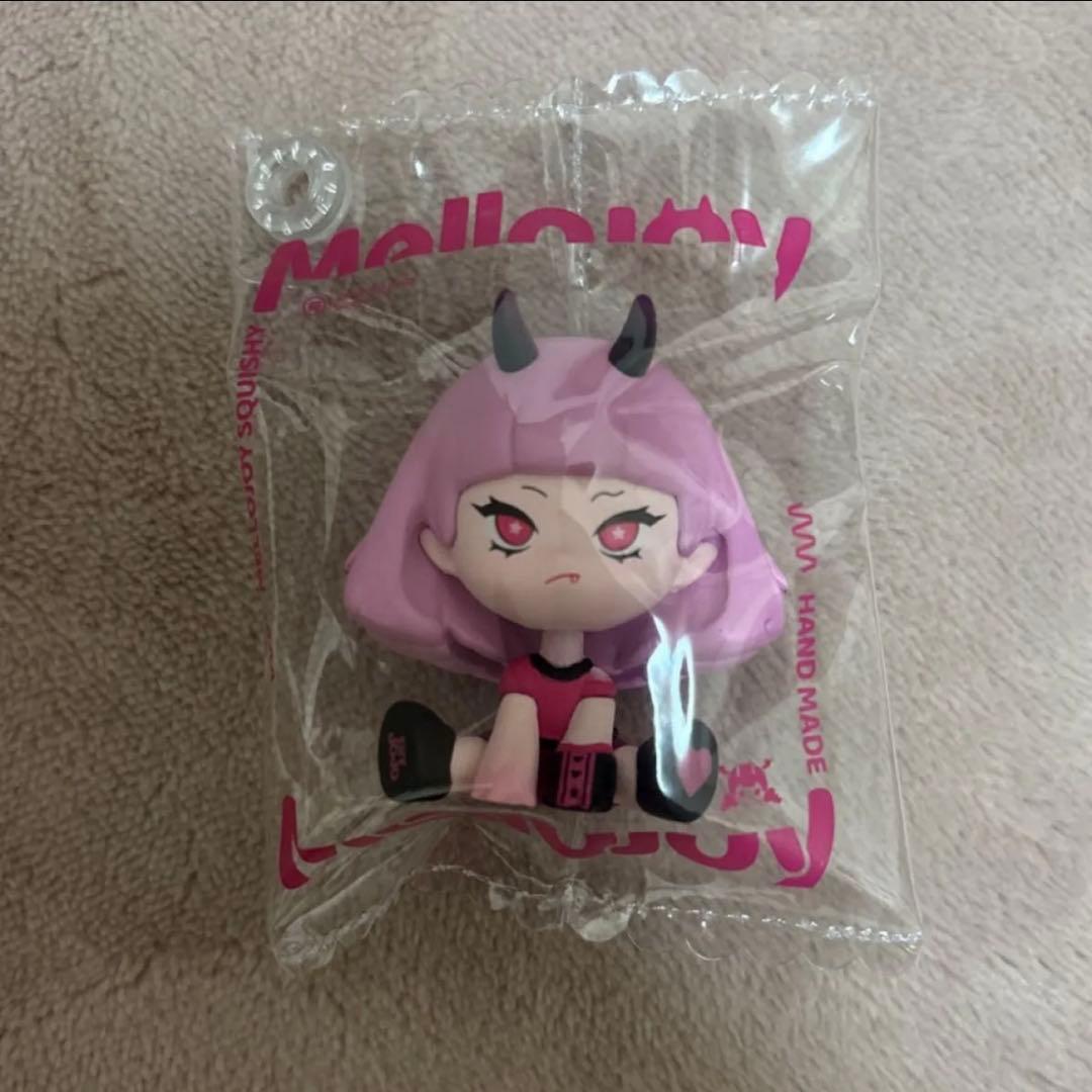 メロジョイ mellojoy スクイーズ メロイアちゃん フィギュア ピンク